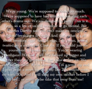 Being Young Quotes Wallpapers