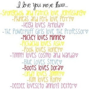 love you more than... Quote by Britt