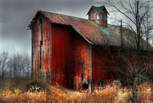 Love this ....Delight Selection, Barns Country, Weather Red, Abandoned ...