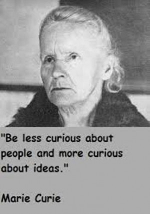 Marie Curie Quote