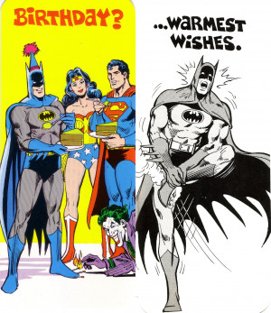 Happy Birthday Wonder Woman Cake Superman and dc greeting cards