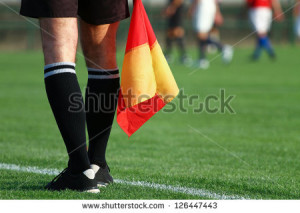 Soccer Referee Stock Photo