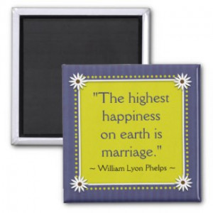 Happy Marriage Quotes Magnet by semas87