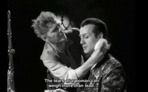 The tears of a woman can weigh more than lead - Djävulens öga (1970)