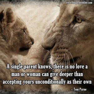 Quote About Finding Love as a single parent and step parenting – A ...