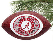 Alabama Crimson Tide Filigree Touchdown Mini Replica Football Ornament