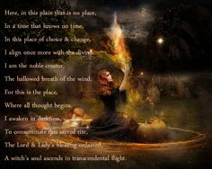 ... Wiccan, Pagan, Affirmation, Chant, Spell, Blessing, Quote, Poem,Witch