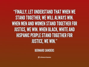 Stand Together Quotes