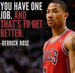 We love Derrick Rose! Okay, well it's mainly just our director, Phil.
