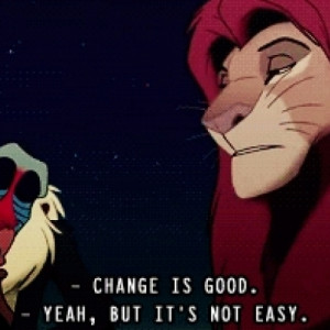 Rafiki Teaches Simba About Change In The Lion King
