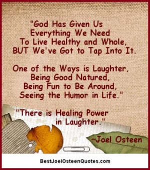 The Healing Power in Laughter