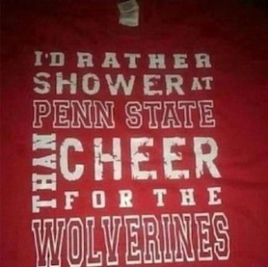 Please note: Ohio State did not condone these shirts – it was a ...