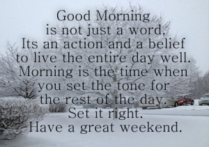 good morning-motivational-weekend-quotes
