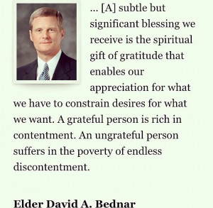 Elder David A Bednar
