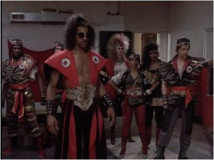 Sho'nuff : Am I the baddest mofo low down around this town?