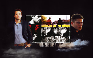 Dean Castiel And Sam Wallpaper