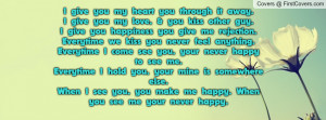 Give You My Heart Quotes