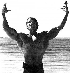 Arnold Schwarzenegger Conquer Quote