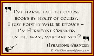 Hermione Granger Quotes