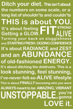 Abundance! Energy! Unstoppable! Loving it!!