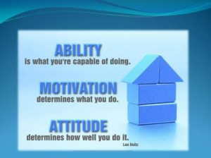 Ability, Motivation, Attitude