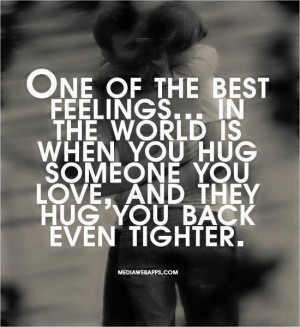 ... picture for you our lovely readers when you hug someone you love and