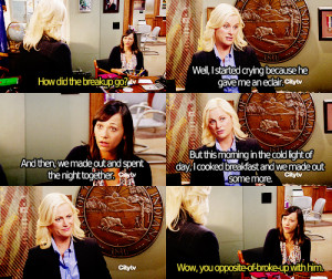 ... tagged as parks and recreation season four 401 i m leslie knope amy