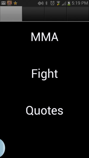 MMA Fight Quotes - screenshot