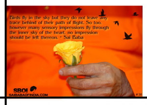 New Sai Baba Quotes with Pictures added every week.