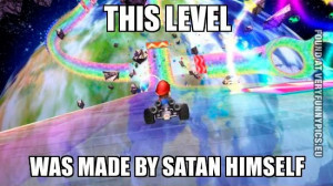 Mario Kart level: Satan