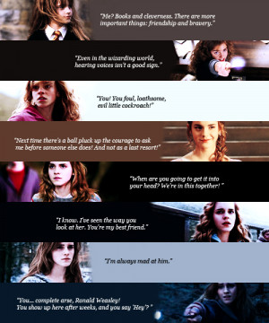 Appreciation post to Hermione Jean Granger and Emma Watson.