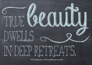 True Beauty Quote - 