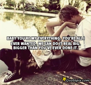 ... ever wanted, we can do it real big, bigger than you’ve ever done it