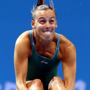 Olympic Diving -- The Flippin' Faces