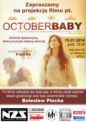October Baby Film october baby w opolu