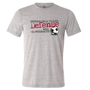 Defense Wins Soccer T-Shirt - model 12304