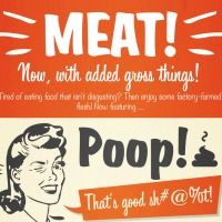 Gross Things in Meat (Infographic)