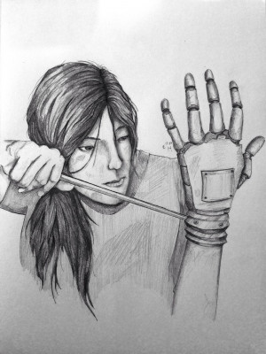 Linh Cinder the Mechanic by Escellon