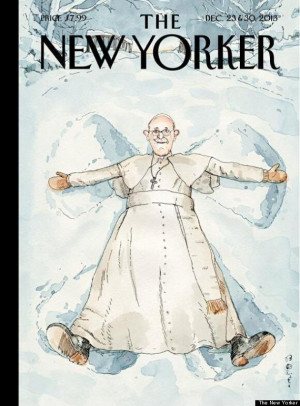 Pope Francis' New Yorker Cover Is Just Heavenly