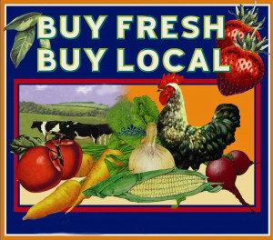 ... eating locally grown foods but why eating locally is oftentimes less