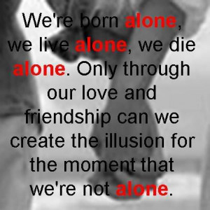 born alone Image