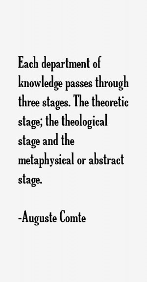Auguste Comte Quotes & Sayings