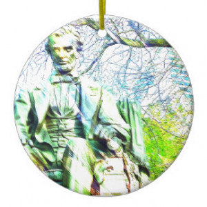 Lincoln Christmas Tree Ornament