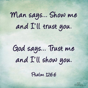 TRUST GOD.... †