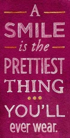 Smile... prettiest thing you'll wear. www.londondentalcareohio.com