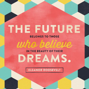 Eleanor Roosevelt.