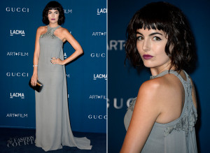 Camilla Belle in Gucci Première | LACMA 2013 Art + Film Gala