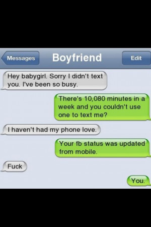 Boyfriend Texts