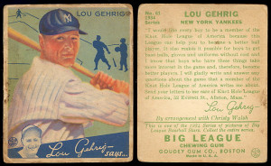 Lou Gehrig Quotes Baseball Almanac