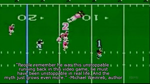 And being the greatest video game athlete ever added to the lore